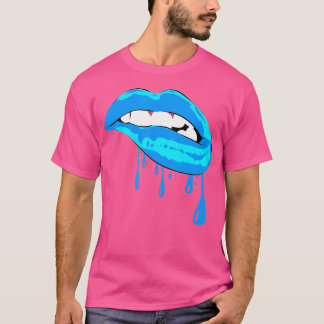 Edm Paint Lips Tshirt Dance Rave Music Festival Sh