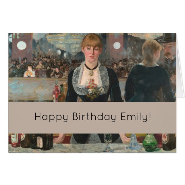 Édouard Manet Un bar aux Folies-Bergère (Devant horizontal)