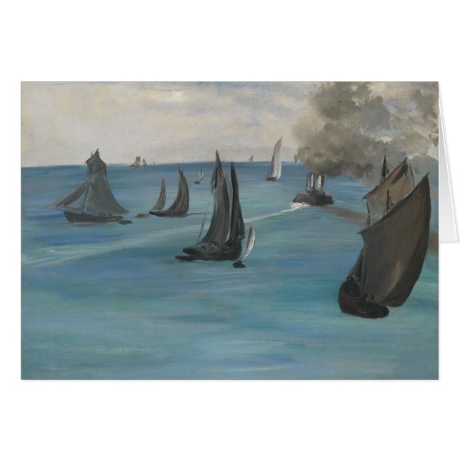Edouard Manet - Vue Mer, Temps Calme (Devant horizontal)
