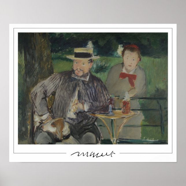 Édouard Manet Zedign Affiche d'art #17 (Devant)
