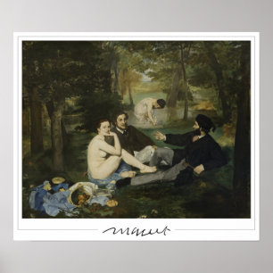 Édouard Manet Zedign Poster d'art #213