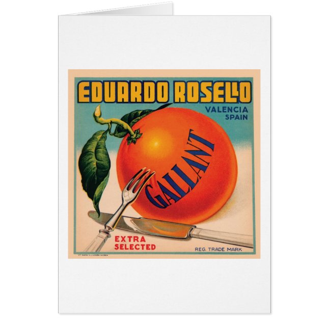 Eduardo Rosello Valencia Espagne Vintage Crate Lab (Devant)