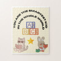 Educational Motivational Puzzle For Kids
