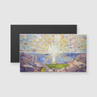 Edvard Munch - La carte magnétique Sun 1911