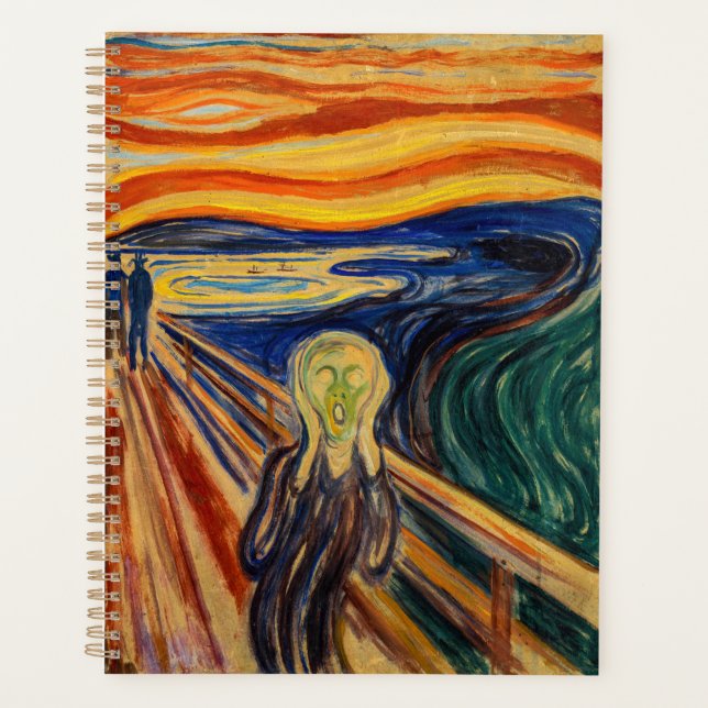 Edvard Munch - Le cri 1910 (Devant)