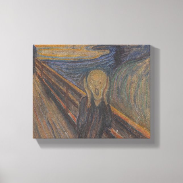 Edvard Munch Le Cri Toile Art (Recto)