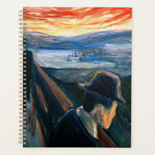 Edvard Munch - Maladie d'humeur au coucher du sole
