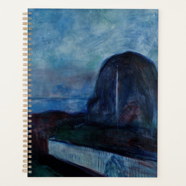 Edvard Munch - Nuit étoilée 1893 (Devant)