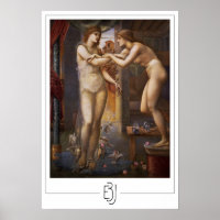 Edward Burne-Jones Affiche de Zedign Art #10