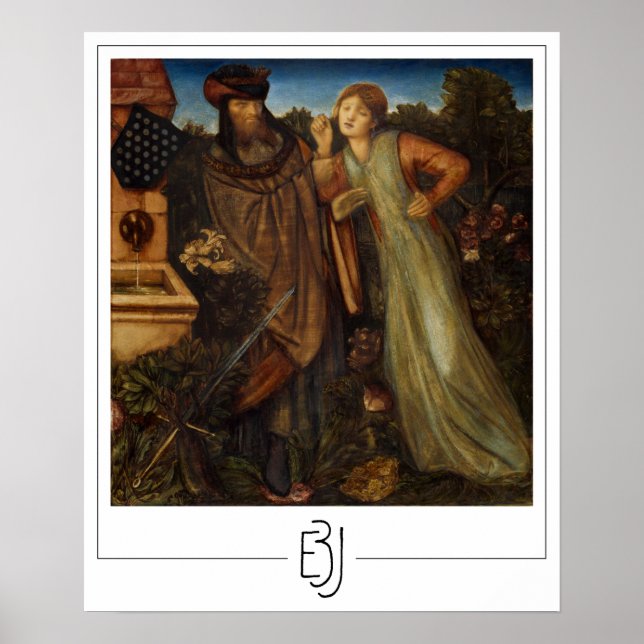 Edward Burne-Jones Affiche de Zedign Art #13 (Devant)