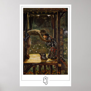 Edward Burne-Jones Affiche de Zedign Art #14