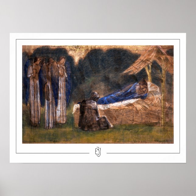 Edward Burne-Jones Affiche de Zedign Art #18 (Devant)