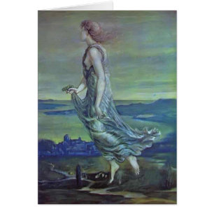 Edward Burne-Jones : Hesperus. L'étoile du soir