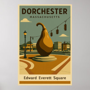 Edward Everett Carré Travel Poster