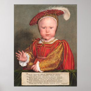 Edward VI - Hans Holbein Poster d'art
