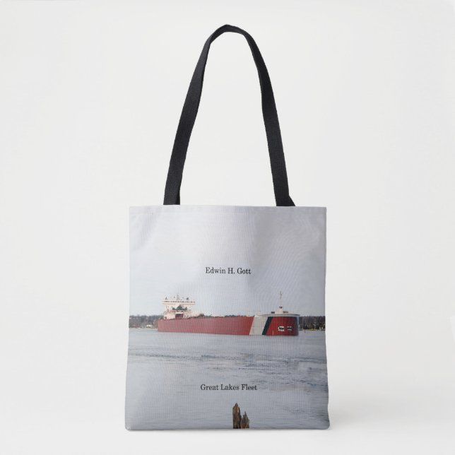 Edwin H. Gott au sac fourre-tout (Devant)