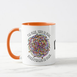 EEG Je suis câblé Mug