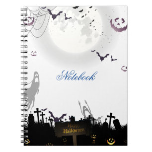 Eerie Elegance : Carnet Spiral Inspiré Halloween