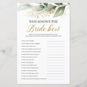 Eeucalyptus vert qui connaît la mariée meilleur je