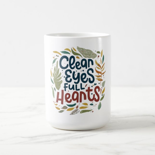 Effacer les yeux, coeur plein MUG (Centre)