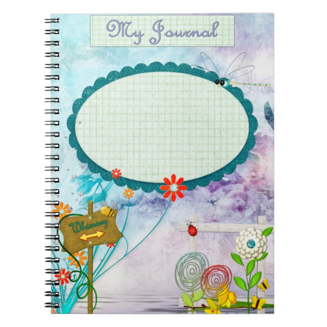 Effacer l'indice Whimsey Journal PERSONNALISÉ (Devant)