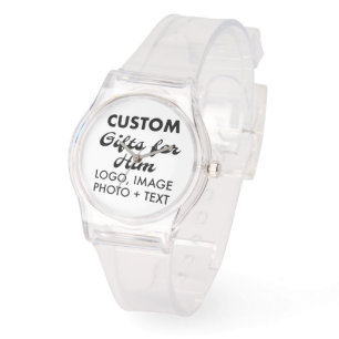 Effacer Silicone Montre Cadeaux personnalisés pour