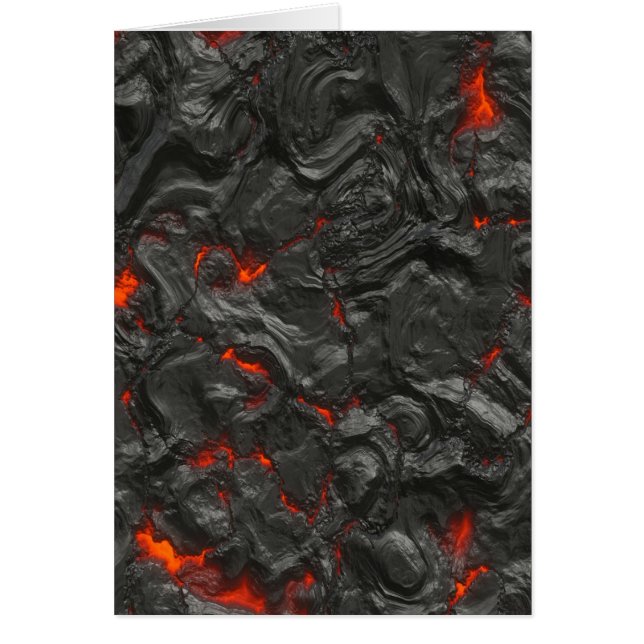 effet arrière - plan de lave volcanique (Devant)