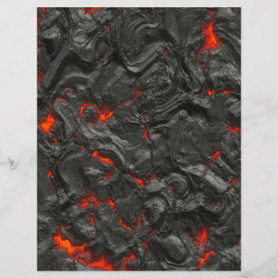 effet arrière - plan de lave volcanique