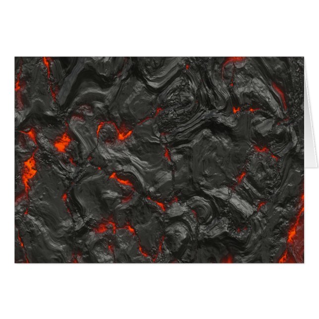 effet arrière - plan de lave volcanique (Devant horizontal)