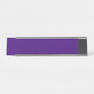 Effet de bruit pourpre personnalisable Plaque de n