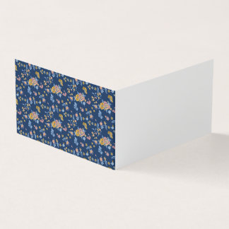 Effet de filetage Arrière - plan bleu Motif floral
