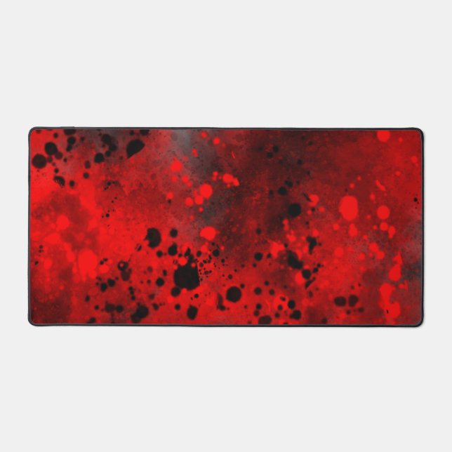 Effet Dessin de peinture rouge et noir (Recto)