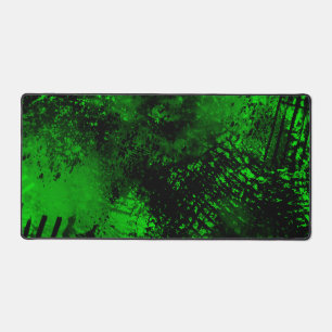 Effet Dessin de peinture vert et noir