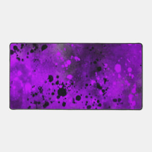 Effet Dessin de peinture Violet & Noir