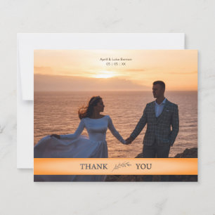 Effet du papier coupé orange Mariage botanique bud