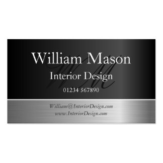 Cartes De Visite Métal Bustlwor Vert - 50 Pièces 8.6x5.4cm