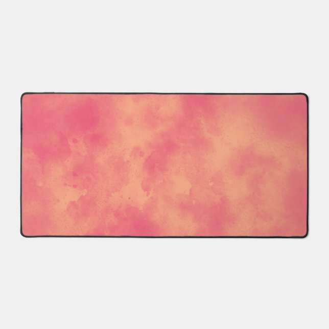 Effet nuage tempête élégant Peach Orange (Recto)