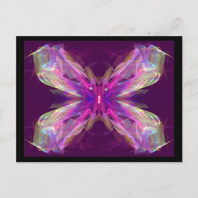 EFFET PAPILLON CARTE POSTALE (Devant)