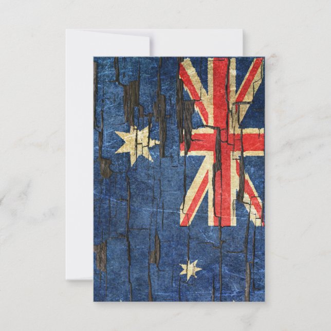 Effet Peinture à peinture à drapeau australien fis (Devant)
