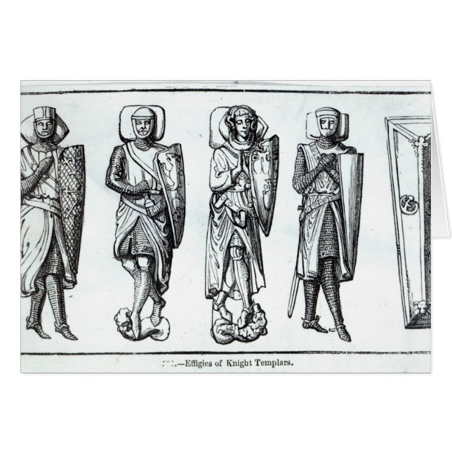 Effigies des chevaliers Templars (Devant horizontal)