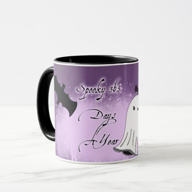 Éffrayant 365 Jours Par An Mug (Devant gauche)