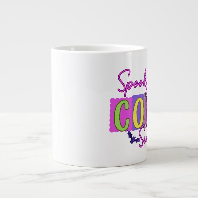 Éffrayant Collie Halloween mug (Devant)