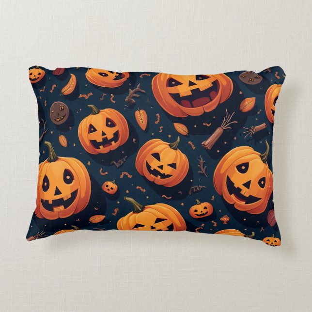 Éffrayant Coussin d'Halloween (Dos)
