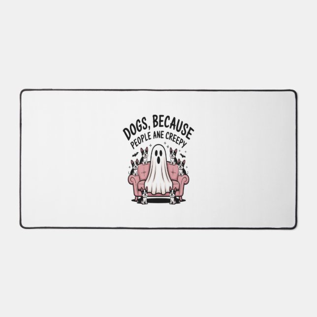 Éffrayant Halloween Chien Fantôme Éffrayant (Recto)