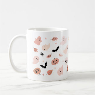 Éffrayant Halloween Mug - Citrouille, Fantôme & So