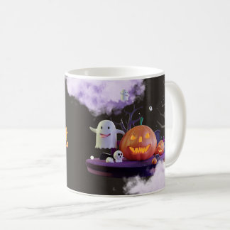 Éffrayant Halloween Mug - Citrouille, Fantôme & So