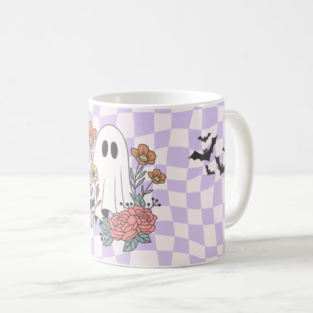 Éffrayant Halloween Mug - Citrouille, Fantôme & So (Devant droit)