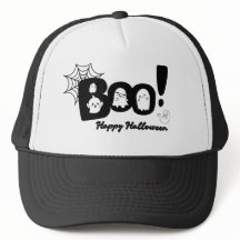 Éffrayant mignon "Boo !" Casquette fantôme Hallowe