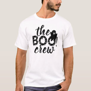 Éffrayant T-shirt famille d'Halloween noir de l'éq