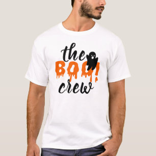 Éffrayant T-shirt famille d'Halloween noir de l'éq